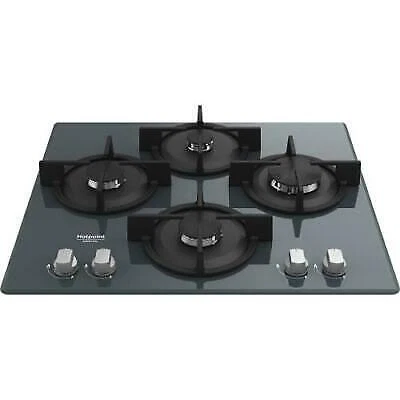 HOTPOINT HAGD61SMR PIANO COTTURA 60CM 4 FUOCHI VETRO 60 CM SPECCHIO