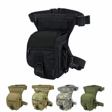 Tactical Military Drop Leg Bag Waist Thigh Hip Tool Gear Pouch Fanny Pack US