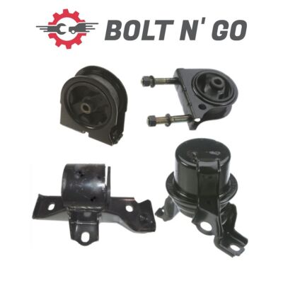 4PCS Engine Motor & Trans Mount Fits Toyota RAV4 96-97 2.0L 4WD  Automatic.