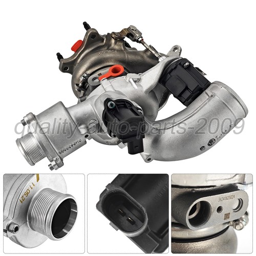 Turbo Turbocharger RHF5 Kit 06L145702M FOR Audi A4 A5 A6 A7 A8 Q5 2012-2020 - Picture 3 of 7