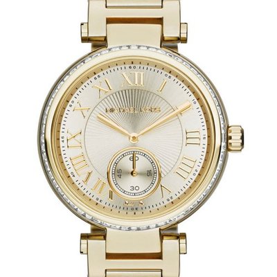 Michael Kors Skylar MK5867 Champagne Dial Gold-tone Ladies Watch Michael Kors Skylar Champagne Dial Gold-tone Stainless Steel  main image 3