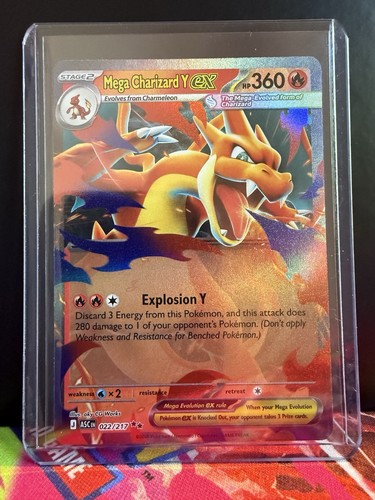 Mega Charizard Y ex - Ascended Heroes #22 Price & Value | PokeScope