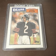 Topps 1987 Doug Flutie Rookie #45 Chicago Bears NFL Football Trading Card