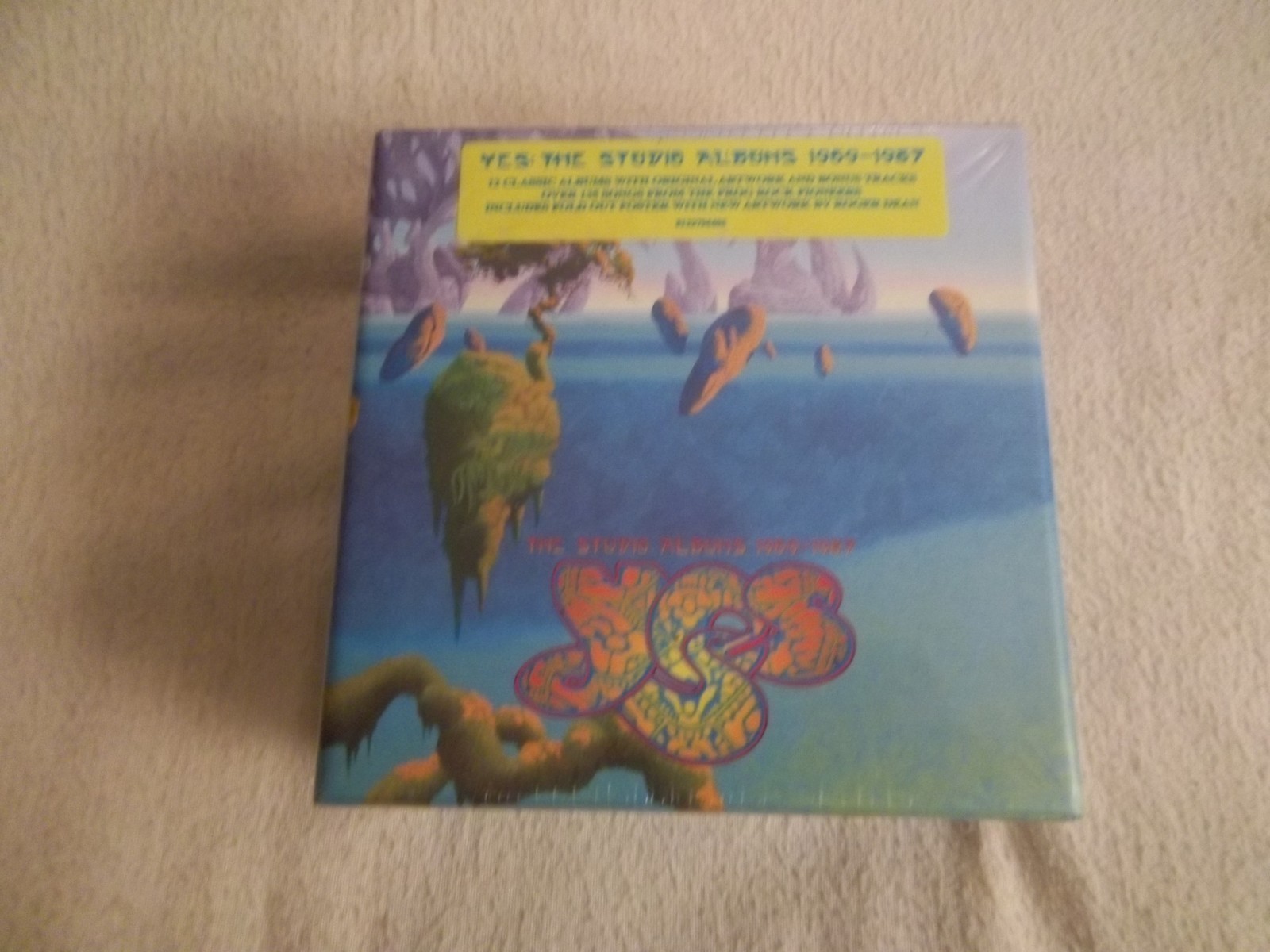 SEALED MINT Yes The Studio Albums 1969-1987 CD BOX SET 12 CLASSIC ALBUMS/POSTER