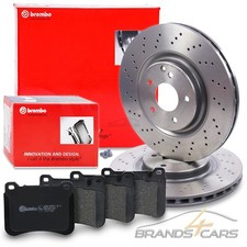 BREMBO BREMSSCHEIBEN &Oslash;330+BEL&Auml;GE VORNE F&Uuml;R MERCEDES C-KLASSE 203 CLK 209 SLK 171