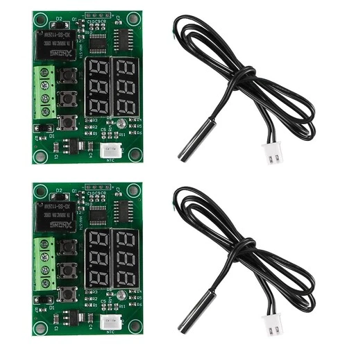 2Pack XH-W1209 Digital Thermostat Temperature Control Switch Module DC 12V Micro