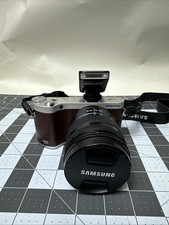 Samsung NX NX300 20.3 MP Digital Camera - Black Kit w/ 18-55mm Lens Adapter