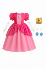 Snyemio Mädchen Prinzessin Kostüm Peach Gr�...