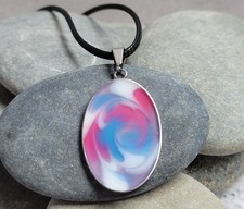 Colourful Pendant Necklace | Handmade
