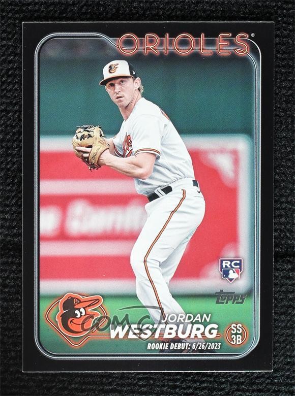 2024 Topps Update Rookie Debut Black /74 Jordan Westburg #US125 Rookie RC
