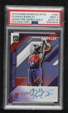 2019 Donruss Optic Signature Series Holo Prizm Charles Barkley PSA 9 Auto 0q3g