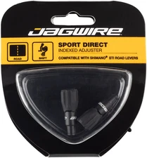 Jagwire Sport 4mm Rocket II Cable Tension Adjusters for STI Shifters, Black