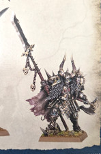Old World Chaos Lord foot NO SWORD from Chaos Dragon Warriors of Chaos Warhammer
