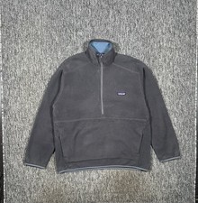 Men’s Patagonia Synchilla Half-Zip Fleece Grey Size (L)