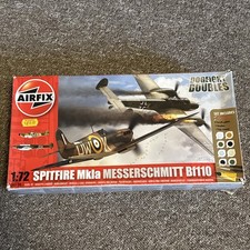 Airfix A50128 Spitfire Mk1a & Messerschmitt Bf110