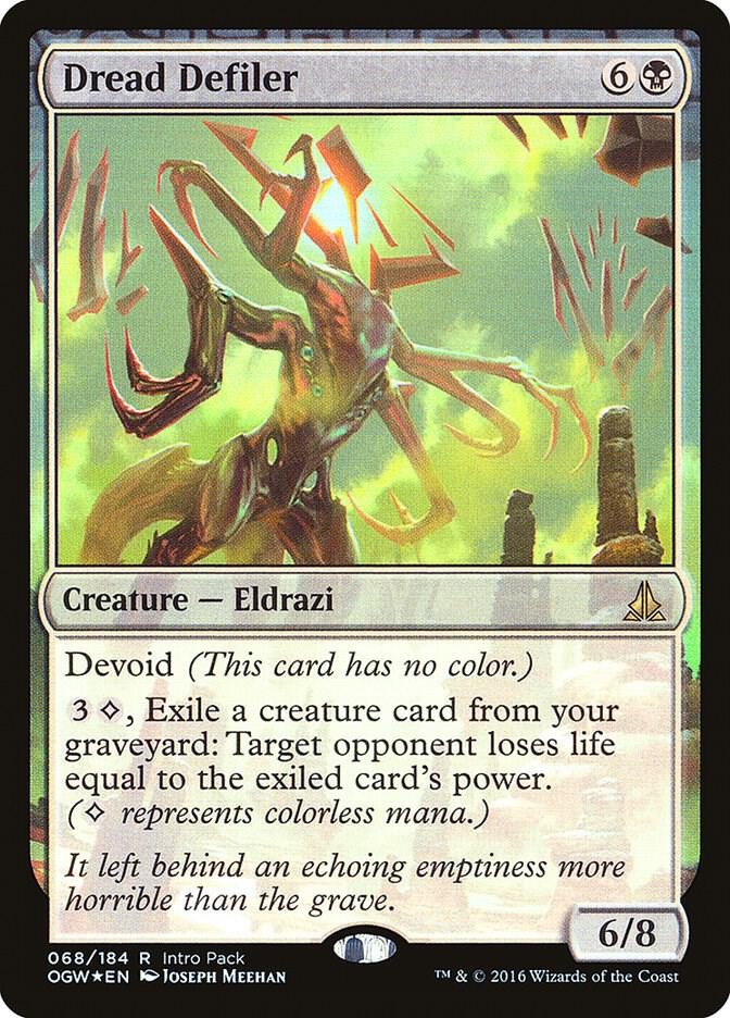 Dread Defiler #68 - Unique and Miscellaneous Promos Rare Magic: The Gathering