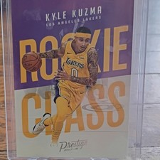 Panini Prestige 2017-18 Kyle Kuzma Rookie Class #22 Los Angeles Lakers NBA