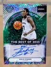 2025-2026 Bowman U Best Kelis Fisher Green Speckle Refractor Auto /99 (AU,RC)