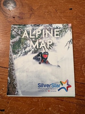Silver Star ski resort trail map (2019)