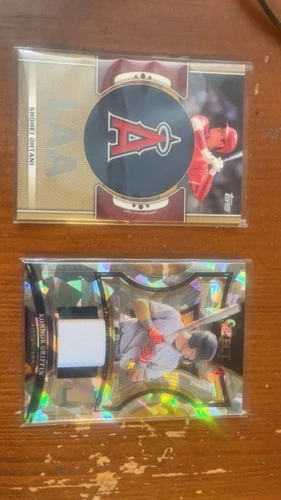 Topps Shohei Ohtani angels card and  Konnor Griffin Relic Card  Pittsburgh
