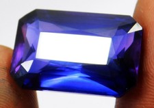 Certified Natural 25.05 Ct Purple Blue Taaffe...