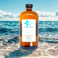 Colloidal Copper 30PPM 1 LITRE 99.99 Pure Mineral Supplement Finest Copper Ions
