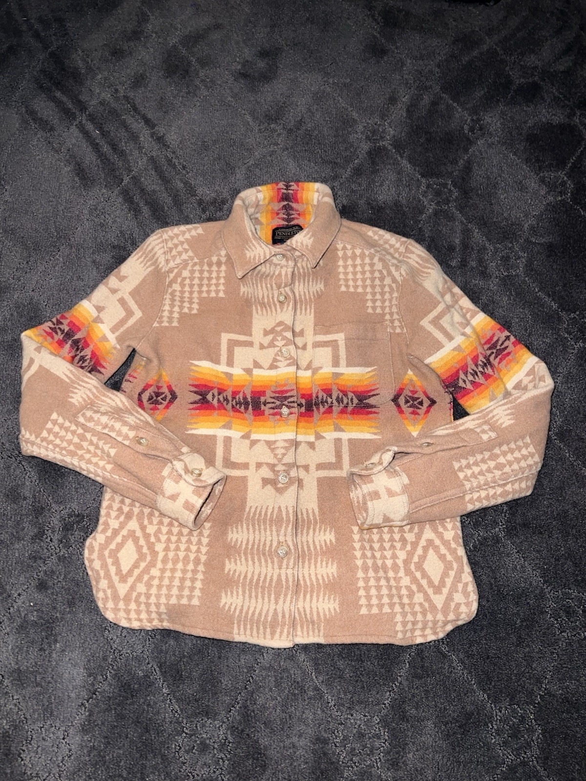 VTG Pendleton Woolen Mills Button Down Shirt Wome… - image 1