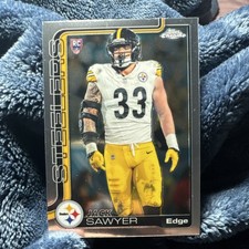 Topps Chrome Rookie Jack Sawyer Pittsburgh Steelers NFL 2023 #357 Trading Card
