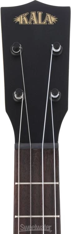 Ukelele eléctrico acústico barítono mango rizado Kala - satinado natural Foto 2 de 4