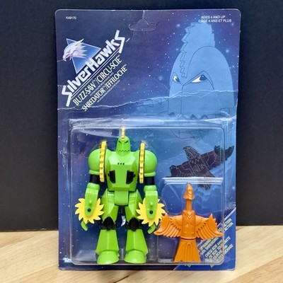 Silverhawks Buzz-Saw Shredator Canada International Unpunched Silver Hawks