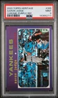 PSA 9 MINT 2020 TOPPS HERITAGE #395 AARON JUDGE CHROME-PURPLE REFRACTOR