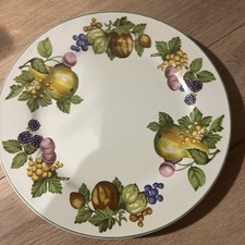 Royal Norfolk Fruits Dinner Plates Retro/ Vintage Set Of 6