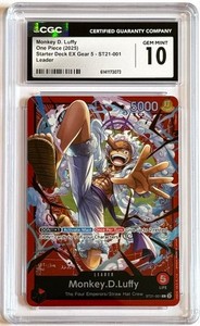 One Piece Gear 5 Luffy Card | eBay