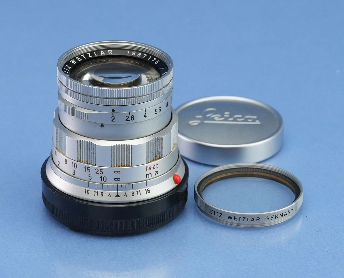 Leica SUMMICRON-M 50mm Focal f/2 Camera Lenses for sale - eBay
