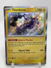 Thundurus 139/091 SV: Paldean Fates Holo