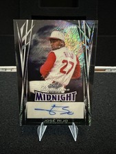 2025 Leaf Signature Series Midnight JOSE RIJO AUTO 1/1 Shimmer Black M-JR1