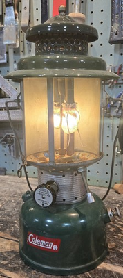 #ad Coleman Lantern Model 220E 5 59 Dual Mantle Works $45.00