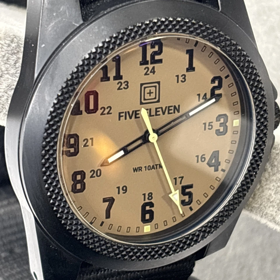 5.11 Tactical Field Ops, Pathfinder, Negro, Banda Negra de Nylon Resistente. Swiss Movem Foto 4 de 4