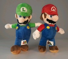 Super Mario Brothers Plush Mario And Luigi 2016 Nintendo