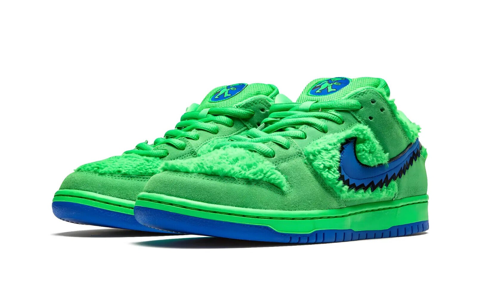 Grateful Dead × Nike SB Dunk Low Green Bear CJ5378-300 Men's Size image 3