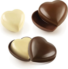 | Kit 2 Stampi in Silicone TERMOFORMATI, Forma Secret Love, Misure 123 X 115 H 4