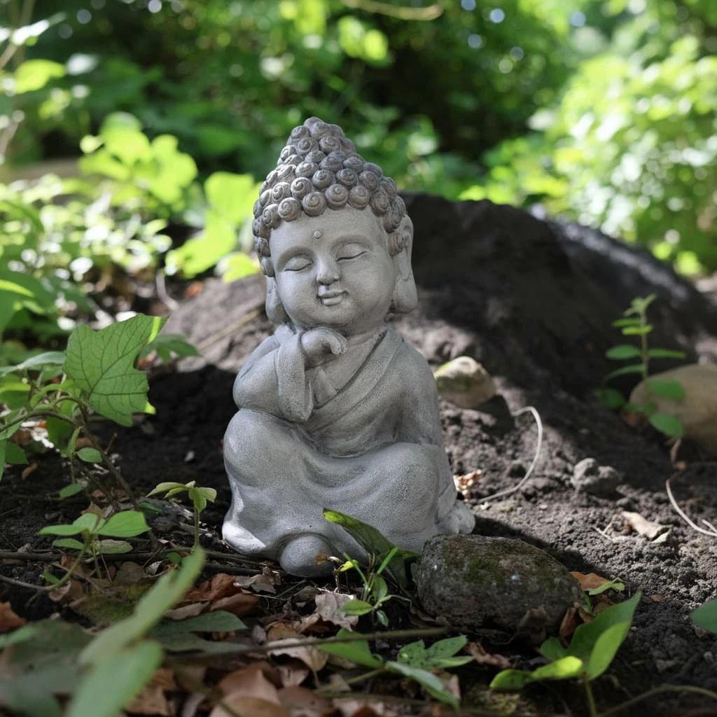 Estatuas Buda resina para jardín