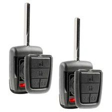 2 Key Fob Remote Shell Case Replacement for Pontiac G8 92245050