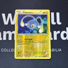 Pokemon - Chinchou 55/149 -  Boundaries Crossed - Reverse Holo - Light Play