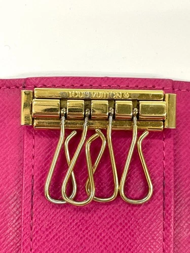 本物 ルイ ヴィトン M93732 マルチカラー マルチクル 4キーケース ブラック LV F/S - 画像10/13