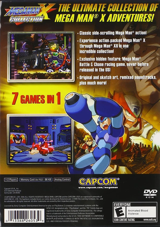 Mega Man X Collection - PlayStation 2 (Sony Playstation 2) - Image 3 of 3