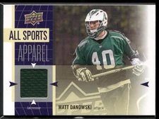 2011 Upper Deck World of Sports #AS-MD Matt Danowski All Sports Apparel
