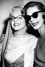 A Lauren Bacall Smiling With Glasses 4x6 Photo Print