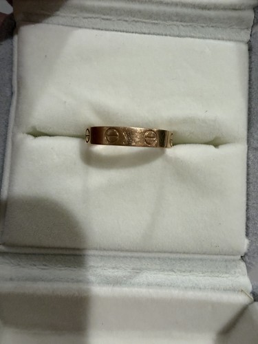 Cartier LOVE Wedding Band Ring 18K Yellow Gold 750 Size 53 / US 6.5