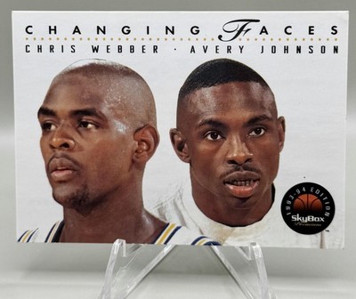 1993-94 SkyBox Premium #300 Chris Webber / Avery Johnson